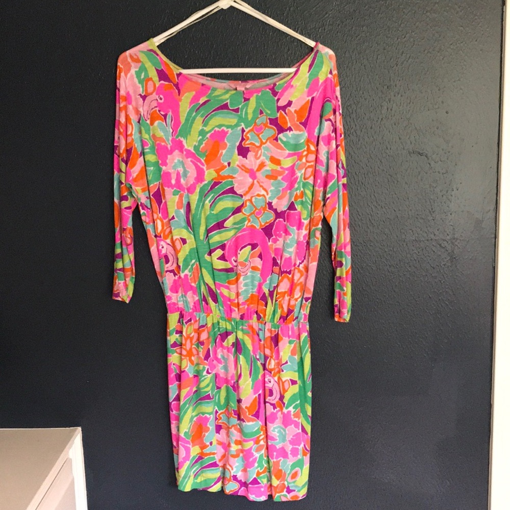 Lily Pulitzer three quarter length sleeve sundress